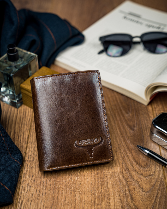 Гаманець чоловічий Buffalo Wild D1072-MVTB BROWN Гаманець чоловічий Buffalo Wild D1072-MVTB BROWN